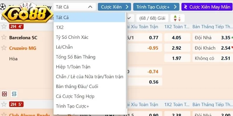 Tác dụng to lớn khi tìm hiểu odds là gì